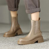 Cira Women's Leather Ankle Chelsea Boots